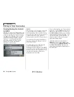 Предварительный просмотр 64 страницы Honda 2010 Odyssey Owner'S Manual