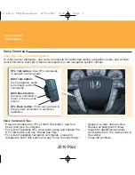 Preview for 6 page of Honda 2010 Pilot Technology Reference Manual