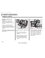 Предварительный просмотр 45 страницы Honda 2011 ACCORD SEDAN Owner'S Manual