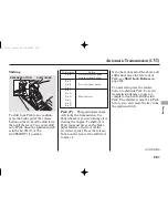 Предварительный просмотр 267 страницы Honda 2011 Civic Hybrid Owner'S Manual