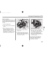 Предварительный просмотр 269 страницы Honda 2011 Civic Hybrid Owner'S Manual