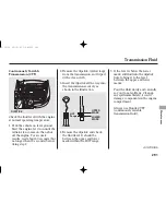 Предварительный просмотр 297 страницы Honda 2011 Civic Hybrid Owner'S Manual