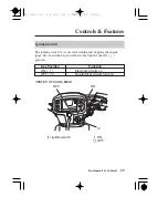 Предварительный просмотр 37 страницы Honda 2011 FOURTRAX FOREMAN 4x4 ES Owner'S Manual