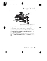 Предварительный просмотр 93 страницы Honda 2011 FOURTRAX FOREMAN 4x4 ES Owner'S Manual