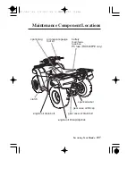 Предварительный просмотр 115 страницы Honda 2011 FOURTRAX FOREMAN 4x4 ES Owner'S Manual