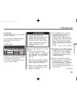 Preview for 315 page of Honda 2011 Insight Owner'S Manual