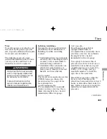 Preview for 395 page of Honda 2011 Insight Owner'S Manual