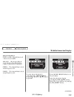 Preview for 110 page of Honda 2011 odyssey EX-L Manual