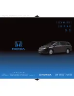 Honda 2011 Odyssey LX Reference Manual preview