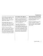 Preview for 6 page of Honda 2011 ZDX Navigation Manual