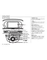 Предварительный просмотр 11 страницы Honda 2011 ZDX Navigation Manual