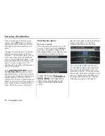 Preview for 33 page of Honda 2011 ZDX Navigation Manual