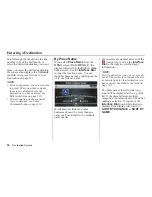 Preview for 37 page of Honda 2011 ZDX Navigation Manual