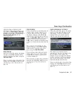 Preview for 42 page of Honda 2011 ZDX Navigation Manual