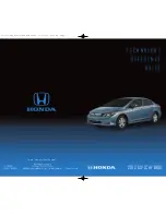 Honda 2012 Civic Hybrid Technology Reference Manual preview