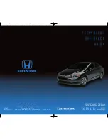 Honda 2012 CIVIC SEDAN EX Technology Reference Manual preview