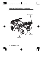 Предварительный просмотр 20 страницы Honda 2012 FOURTRAX RANCHER Owner'S Manual