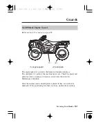 Предварительный просмотр 169 страницы Honda 2012 FOURTRAX RANCHER Owner'S Manual