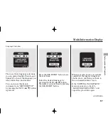 Preview for 103 page of Honda 2012 insight Owner'S Manual