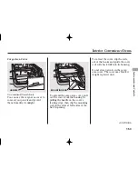 Preview for 159 page of Honda 2012 insight Owner'S Manual