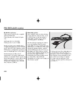 Preview for 220 page of Honda 2012 insight Owner'S Manual