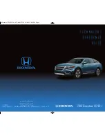 Preview for 1 page of Honda 2013 Crosstour EX Technology Reference Manual