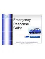 Honda 2013 Fit EV Emergency Response Manual preview