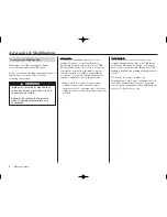 Preview for 8 page of Honda 450X 2005 Owner'S Manual & Competition Handbook