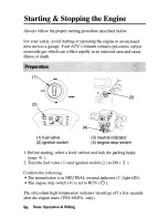 Предварительный просмотр 104 страницы Honda 650 rincon 2005 Owner'S Manual