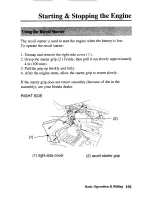 Предварительный просмотр 109 страницы Honda 650 rincon 2005 Owner'S Manual