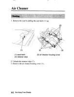 Предварительный просмотр 170 страницы Honda 650 rincon 2005 Owner'S Manual