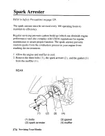 Предварительный просмотр 182 страницы Honda 650 rincon 2005 Owner'S Manual