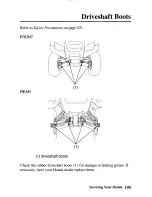 Предварительный просмотр 203 страницы Honda 650 rincon 2005 Owner'S Manual