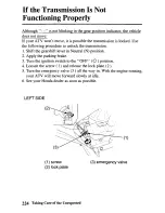 Предварительный просмотр 232 страницы Honda 650 rincon 2005 Owner'S Manual