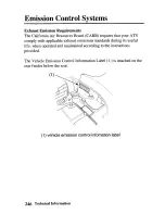 Предварительный просмотр 254 страницы Honda 650 rincon 2005 Owner'S Manual