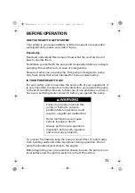 Preview for 13 page of Honda 786102002844 Owner'S Manual