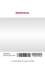 Предварительный просмотр 38 страницы Honda 80004-Y0B-003 Owner'S Manual