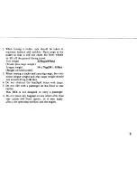 Preview for 8 page of Honda 86-88 TRX 200SX Fourtrax Owner'S Manual