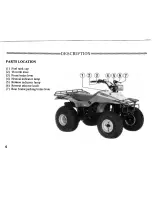 Preview for 9 page of Honda 86-88 TRX 200SX Fourtrax Owner'S Manual