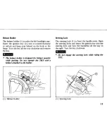 Preview for 16 page of Honda 86-88 TRX 200SX Fourtrax Owner'S Manual