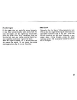 Preview for 32 page of Honda 86-88 TRX 200SX Fourtrax Owner'S Manual