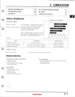 Preview for 18 page of Honda 86-88 TRX 200SX Fourtrax Service Manual