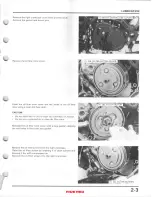 Preview for 20 page of Honda 86-88 TRX 200SX Fourtrax Service Manual