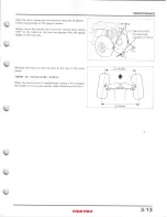 Preview for 38 page of Honda 86-88 TRX 200SX Fourtrax Service Manual