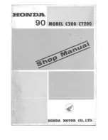 Предварительный просмотр 1 страницы Honda 90 C200 Service Manual