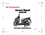 Предварительный просмотр 1 страницы Honda ACA150CAF 2020 Owner'S Manual