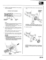 Preview for 109 page of Honda Accord 86 Manual