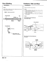 Preview for 57 page of Honda Accord Coupe 1995 Supplement Manual