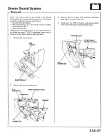 Preview for 107 page of Honda Accord Coupe 1995 Supplement Manual