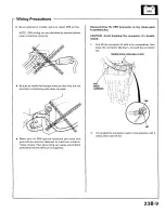 Preview for 132 page of Honda Accord Coupe 1995 Supplement Manual